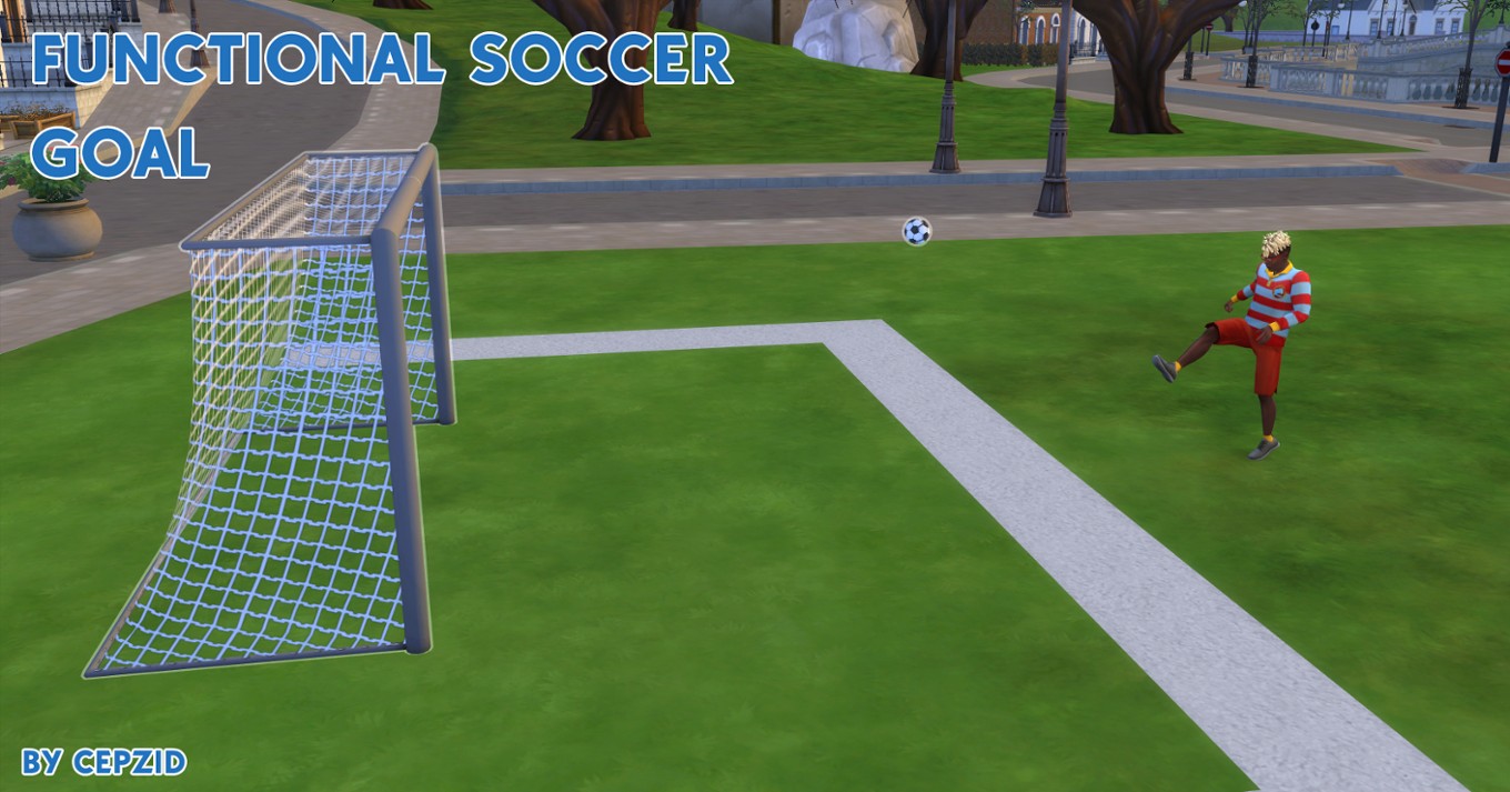 Games like The Sims 4 Functional Soccer Goal