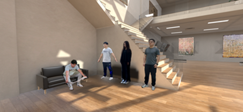 Demo for Art Gallery Museum VR Using 3DGS screenshot