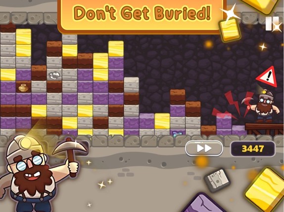 Gold Mine - Match 3 screenshot