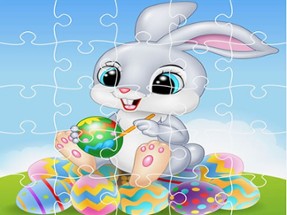 Happy Easter Jigsaw Image