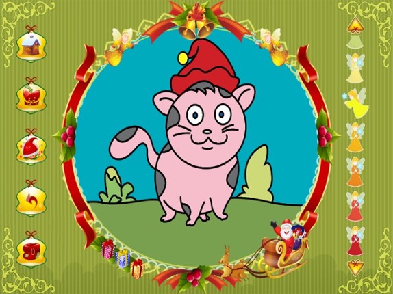 Kidoko Christmas Paint Image