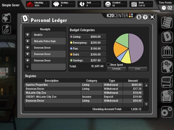 Mind Your Own Budget screenshot