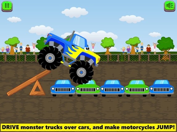 Monster Trucks Game Kids FULL Image