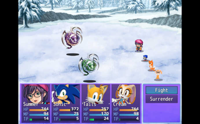 Sonic Chao Space(fangame) (OPEN BETA) screenshot