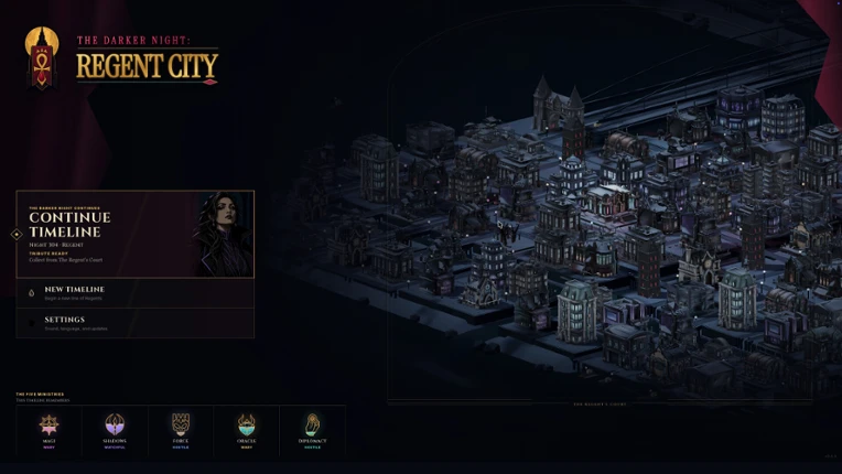 The Darker Night: Regent City Image