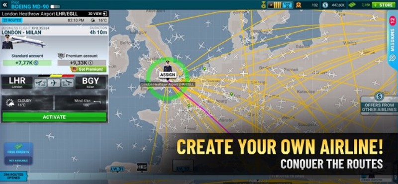 Airline Commander: Flight Game Image