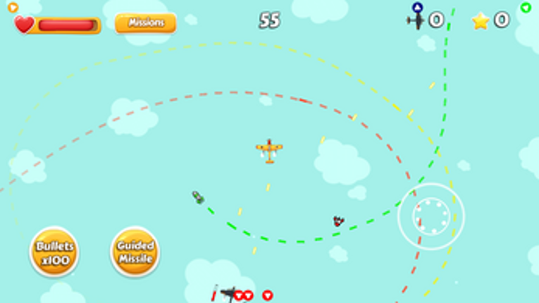 AirRush : Missiles Shooter Multiplayer Image