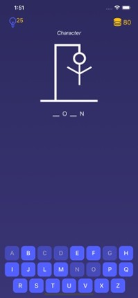Bible hangman - Game Image