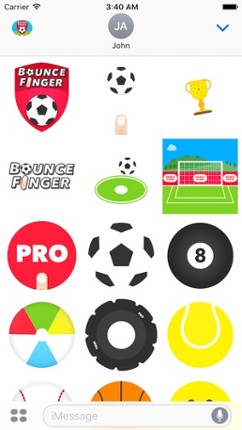 Bounce Finger Soccer screenshot