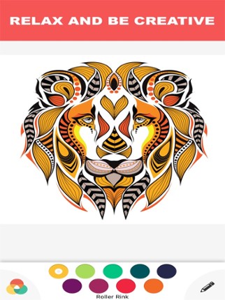 Color Therapy Adult : Coloring Book for Adults screenshot