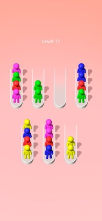 Crowd Sort: Color Sorting Game screenshot