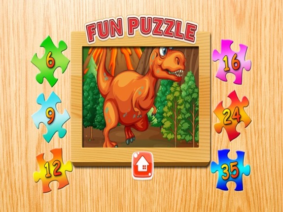Dinosaur Jigsaw Puzzle - Magic Board Fun for Kids screenshot
