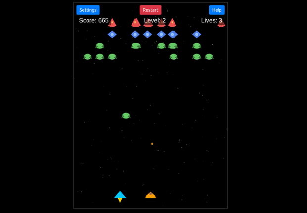Galaxian Remake Image