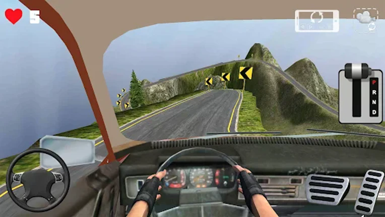 Mountain Road Car Driving Game screenshot