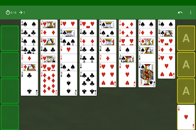 FreeCell screenshot