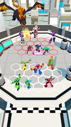 Robot Run Transforming Race screenshot