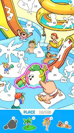 Sticker Puzzle: Colorful Book screenshot