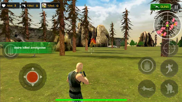 Modern Strike : Dino War Hunt screenshot