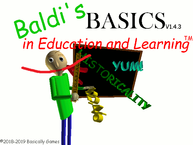 Games like baldi's basics weirdness