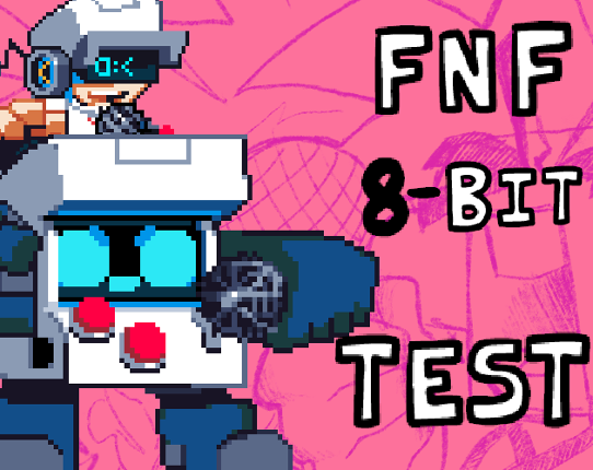 FNF Mad Virus Attack (8-Bit) Test Game Cover