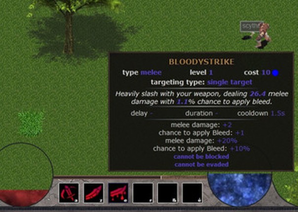 MHaS : Minimal Hack and Slash Image