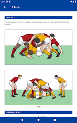 Laws of Rugby screenshot