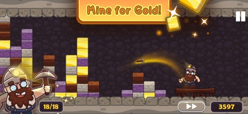 Gold Mine - Match 3 screenshot