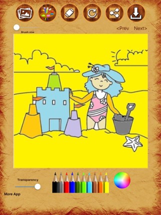 Kids coloring &amp; drawing Book screenshot