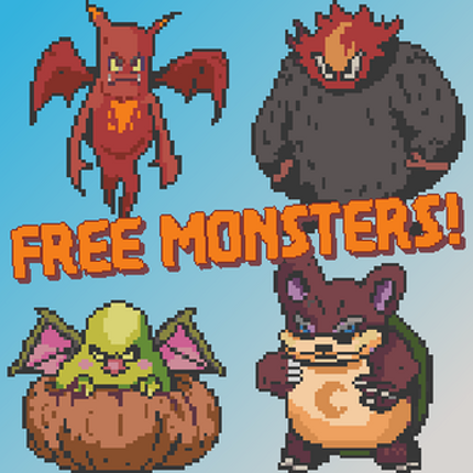 Retro Pixel Monster Asset Pack 2 Free Image