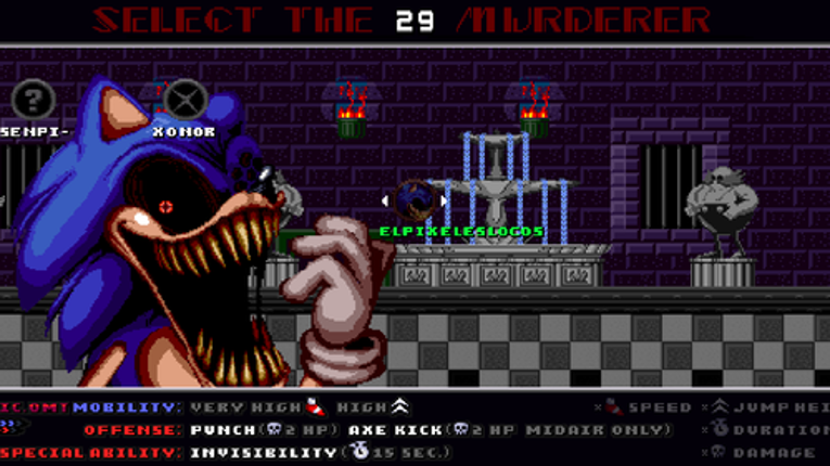 Sonic OMT Reskin For Sonic Exe The Disaster 2d Remake Image