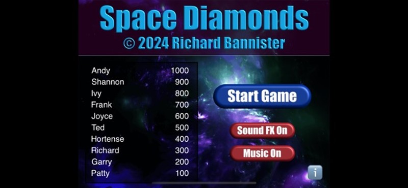 Space Diamonds screenshot