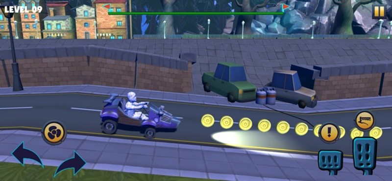 Street Monster Kart Race Rush screenshot