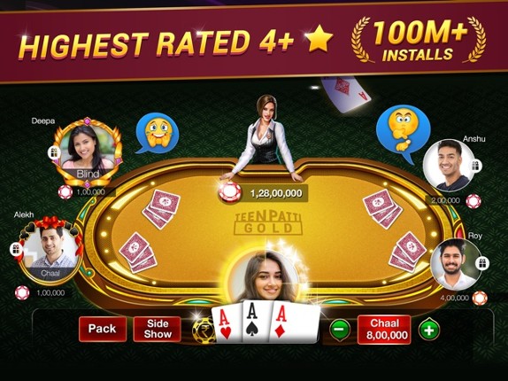 Teen Patti GOLD-Poker & Rummy screenshot