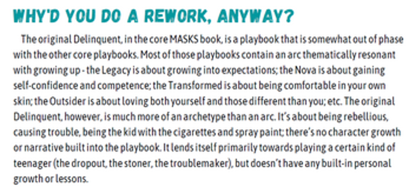 The Delinquent, Rehabbed Image