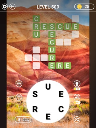 Word Landscape Puzzles screenshot