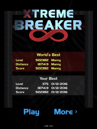 Xtreme Brick Breaker: Infinite screenshot