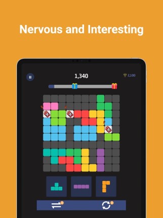 10×10!Color Block Puzzle Games screenshot