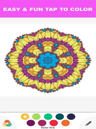Color Therapy Adult : Coloring Book for Adults Image