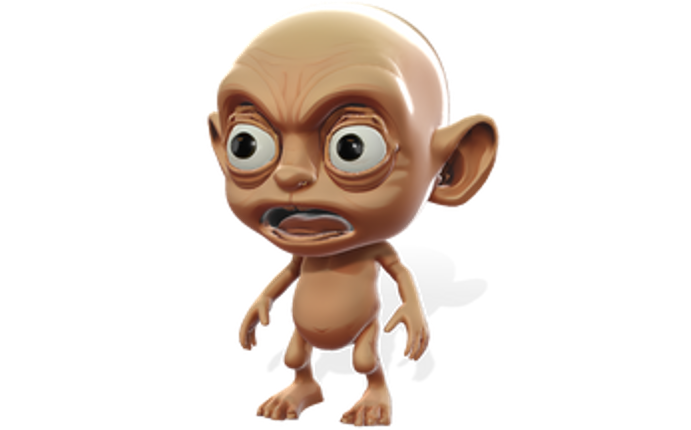 Friendly Fantasy & Quirky Zombie Characters Collection 3D Model screenshot