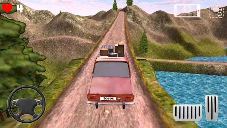 Mountain Road Car Driving Game screenshot