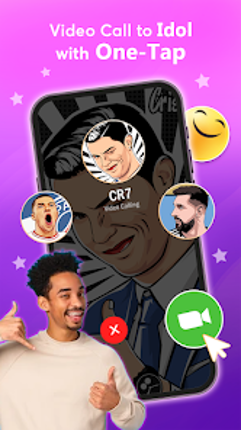 Idol Prank Video Call & Chat screenshot