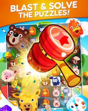 Pokopoko: Bunny Match 3 Puzzle screenshot