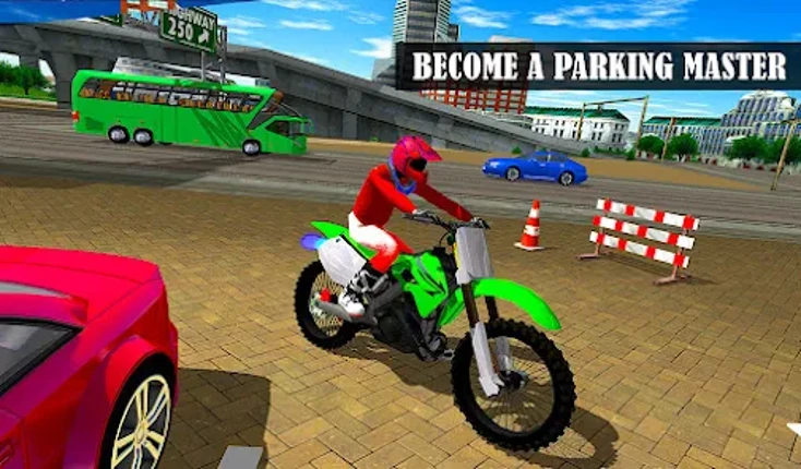 Bike Parking Moto Driving Game screenshot