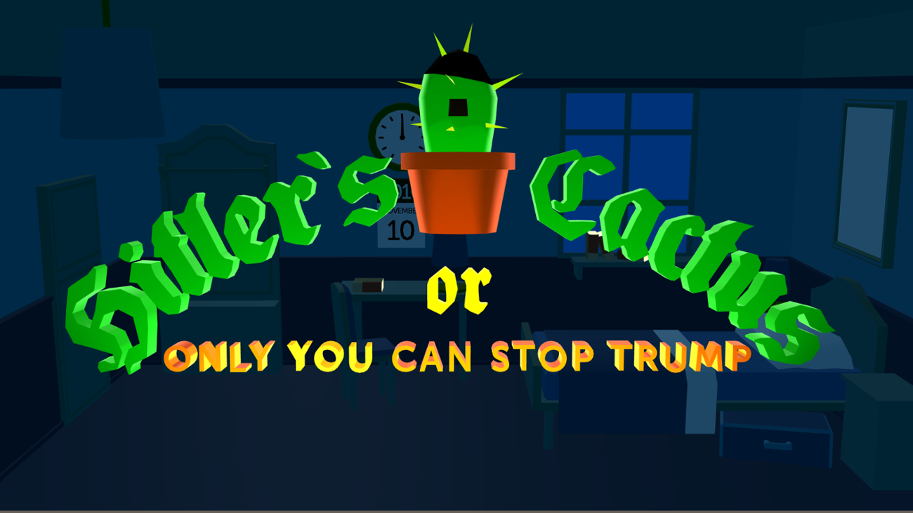 Games like Hitler's Cactus or Only you can stop Trump!