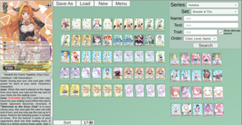Weiss Schwarz Simulator V0.5.1 Image