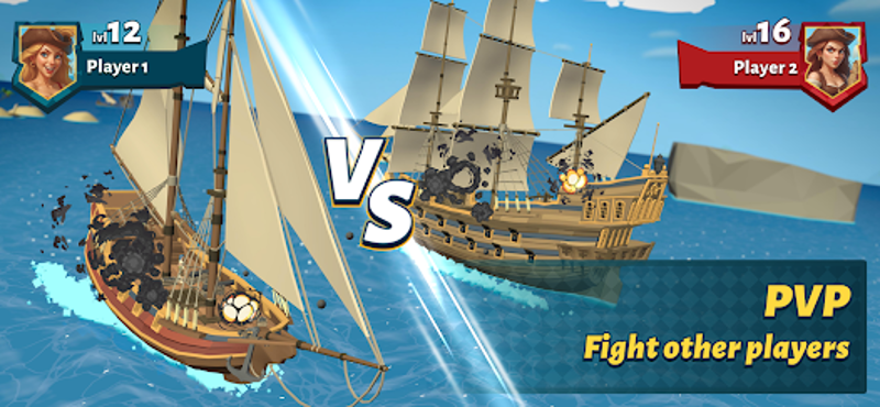 Pirate Legends: Sea Battle screenshot