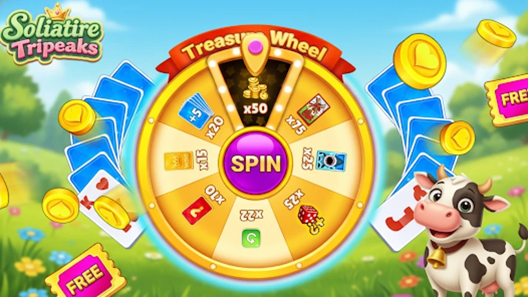 Classic TriPeaks Solitaire Image