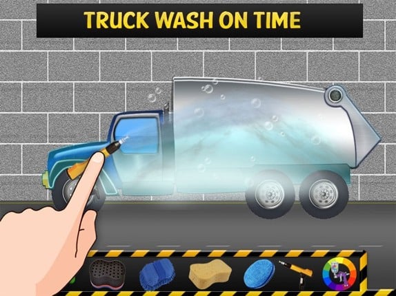 Garbage Truck Wash Salon : Cleanup Messy Trucks After Waste Collection screenshot