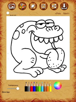 Kids coloring &amp; drawing Book Image