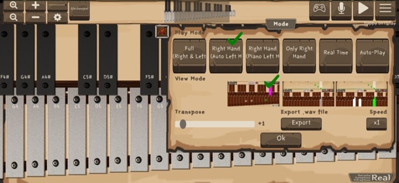 Marimba, Xylophone, Vibraphone screenshot